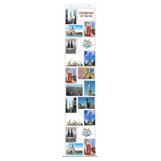 Fotovorhang für 20 Fotos 13 x 18