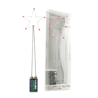 6 LED Weihnachtssterne