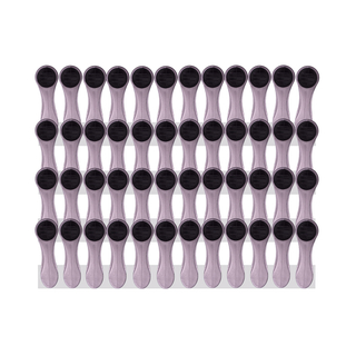 Wäscheklammern Soft Grip Silber