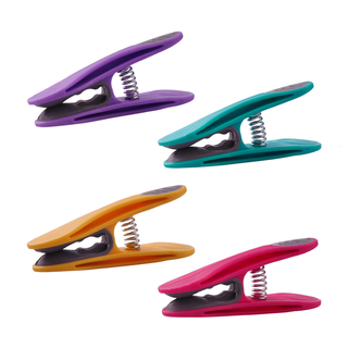 48 W�scheklammern mit Softgrip und 1 W�scheklammerbeutel aus Baumwolle