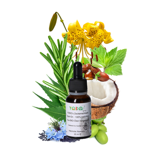 YODOs Zeckenschreck Zeckenl fr Hunde und Katzen, aus 7 BIO-len, Rosmarin, 20 ml (500 Tropfen)